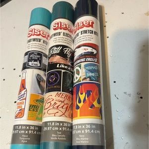 3 rolls Siser Easyweed NEW